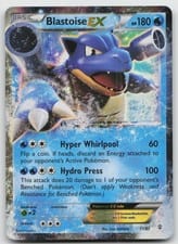 Generations Blastoise-EX #17 card