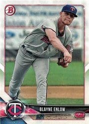 2018 Bowman Draft Base Set Blayne Enlow #BD-10 card
