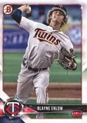 2018 Bowman Prospects Blayne Enlow #BP141 card