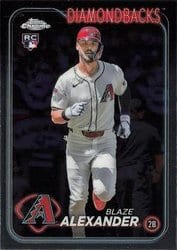 2024 Topps Chrome Update Base Set Blaze Alexander #USC53 card