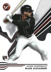 2024 Topps Pristine Base Set Blaze Alexander #132 card