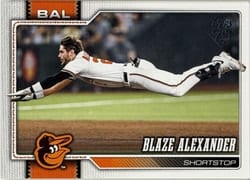 2026 Topps Base Set Blaze Alexander #515 card
