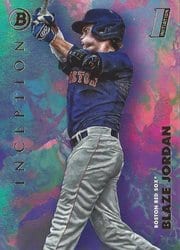 2021 Bowman Inception Base Set Blaze Jordan #77 card