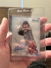 2021 Bowman Sterling Prospect Autographs Blaze Jordan #BSPA-BJ card