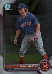 2022 Bowman Chrome Prospects Blaze Jordan #BCP-243 card