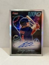 2022 Bowman's Best UFO Autographs Blaze Jordan #UFOA-BJ card