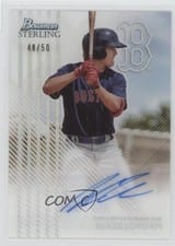 2022 Bowman Sterling Tek Autographs Blaze Jordan #STA-BJ card