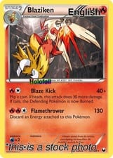 2012 Dark Explorers Blaziken #17 card