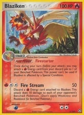2007 Power Keepers Blaziken #5 card