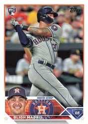 2023 Topps Update Base Set Bligh Madris #US9 card