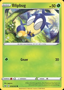 Sword & Shield Blipbug #16 card