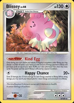 Mysterious Treasures Blissey #5 card