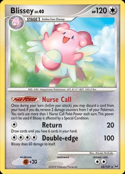 2009 Platinum Blissey #22 card