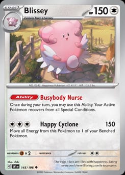 Scarlet & Violet Blissey #145 card