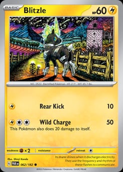 Paradox Rift Blitzle #62 card