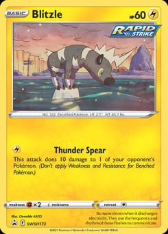 SWSH Black Star Promos Blitzle #SWSH173 card