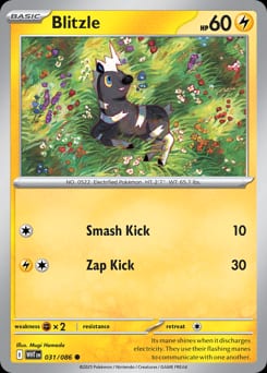 White Flare Blitzle #31 card