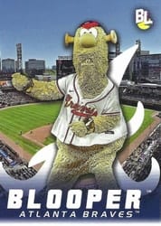 2023 Topps Big League Mascots Blooper #M-2 card