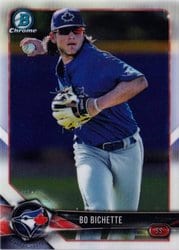 2018 Bowman Chrome Prospects Bo Bichette #BCP199 card