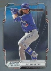 2019 Bowman Sterling Base Set Bo Bichette #BPR-25 card