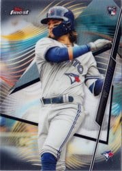 2020 Finest Base Set Bo Bichette #27 card