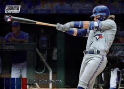 2020 Stadium Club Chrome Base Set Bo Bichette #112 card