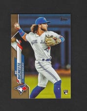 2020 Topps Bo Bichette #78 card