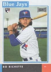 2020 Topps Archives Snapshots Base Set Bo Bichette #AS-BB card