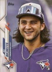 2020 Topps Base Set Bo Bichette #78c card