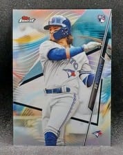 2020 Topps Finest Bo Bichette #27 card