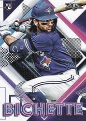 2020 Topps Fire Base Set Bo Bichette #71 card