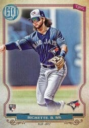 2020 Topps Gypsy Queen Base Set Bo Bichette #17 card