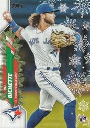 2020 Topps Holiday Base Set Bo Bichette #HW94 card