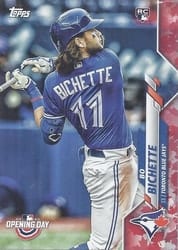 2020 Topps Opening Day Base Set Bo Bichette #173 card
