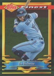 2021 Finest Flashbacks Base Set Bo Bichette #111 card