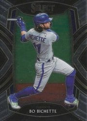 2021 Panini Select Base Set Bo Bichette #210 card