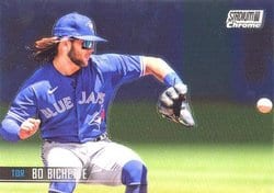 2021 Stadium Club Chrome Base Set Bo Bichette #44 card