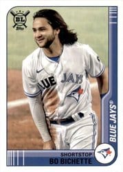 2021 Topps Big League Base Set Bo Bichette #227 card