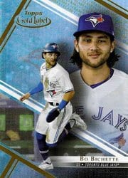 2021 Topps Gold Label Base Set Bo Bichette #27 card