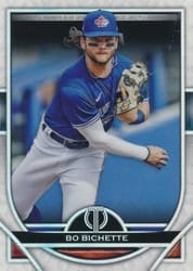 2021 Topps Tribute Base Set Bo Bichette #90 card