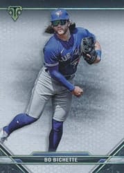 2021 Topps Triple Threads Base Set Bo Bichette #64 card
