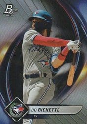 2022 Bowman Platinum Base Set Bo Bichette #79 card