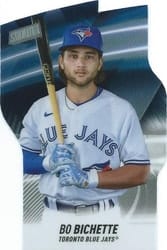 2022 Stadium Club Triumvirates Bo Bichette #T-22 card