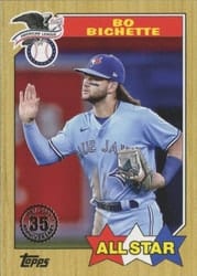 2022 Topps 1987 Topps Baseball All-Stars Bo Bichette #87AS-41 card