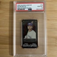 2022 Topps Allen & Ginter Mini Stained Glass Bo Bichette #32 card