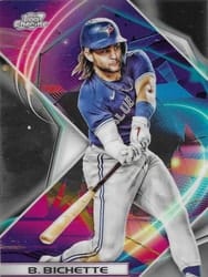 2022 Topps Cosmic Chrome Base Set Bo Bichette #127 card