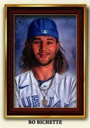 2022 Topps Gallery Portrait Gallery Bo Bichette #PG-20 card