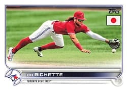 2022 Topps Japan Edition Base Set Bo Bichette #90 card