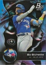 2023 Bowman Platinum Base Set Bo Bichette #5 card