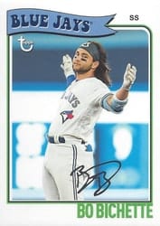 2023 Topps Brooklyn Collection Base Set Bo Bichette #38 card